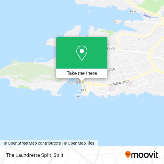 The Laundrette Split map