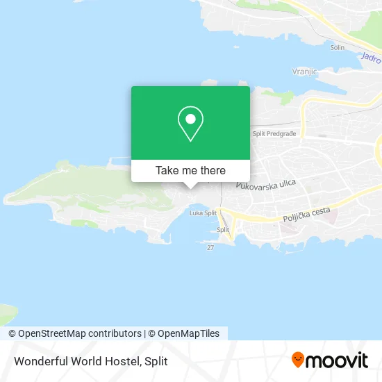 Wonderful World Hostel map