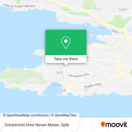 Odvjetnicki Ured Neven Matas map