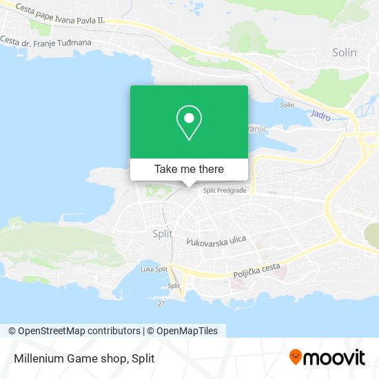 Millenium Game shop map