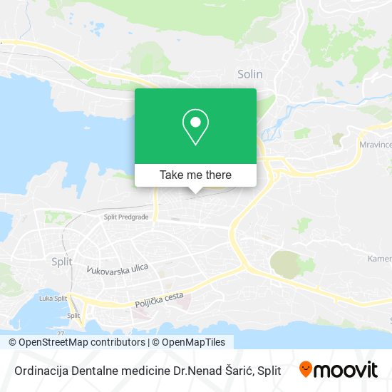 Ordinacija Dentalne medicine Dr.Nenad Šarić map