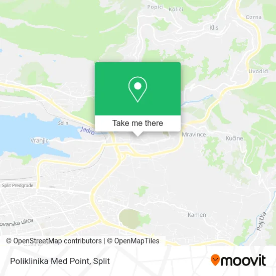 Poliklinika Med Point map