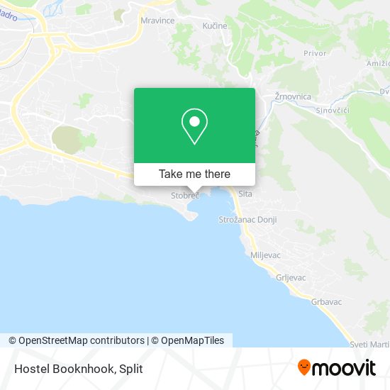 Hostel Booknhook map