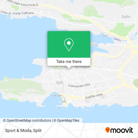 Sport & Moda map