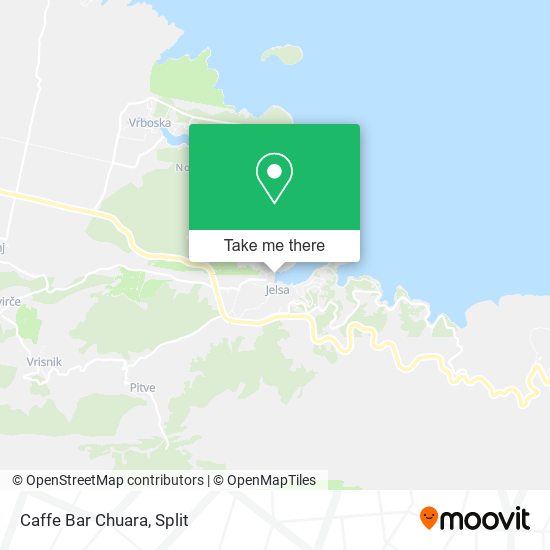 Caffe Bar Chuara map