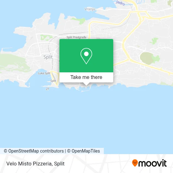 Velo Misto Pizzeria map