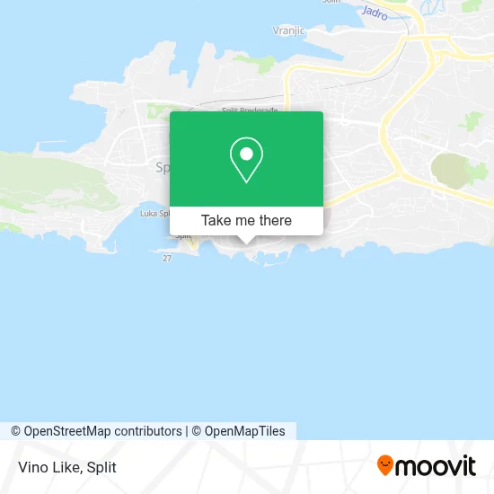 Vino Like map