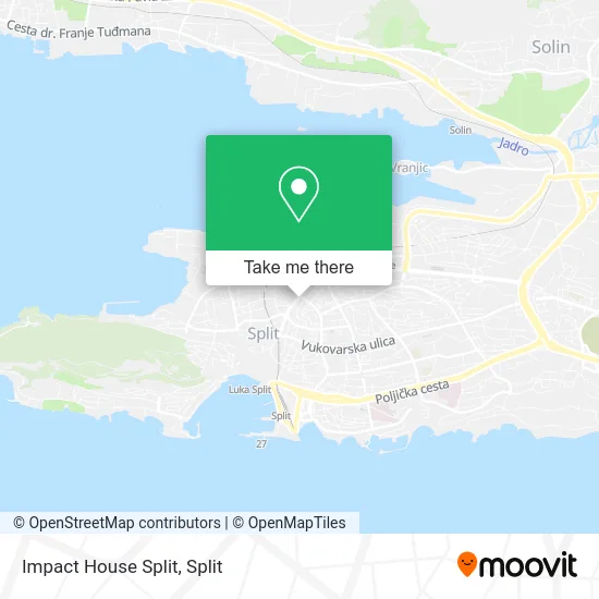 Impact House Split map