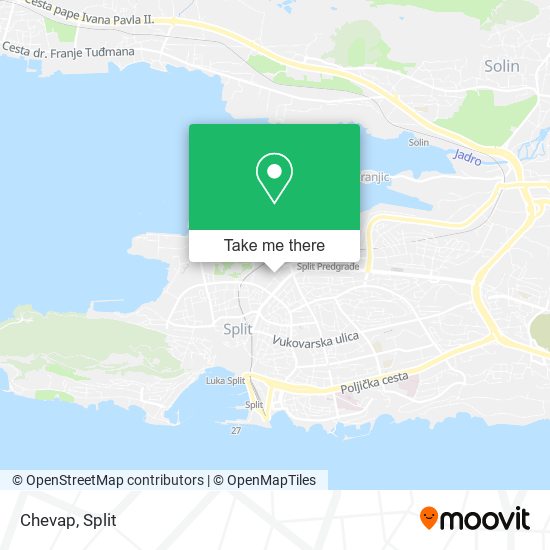 Chevap map