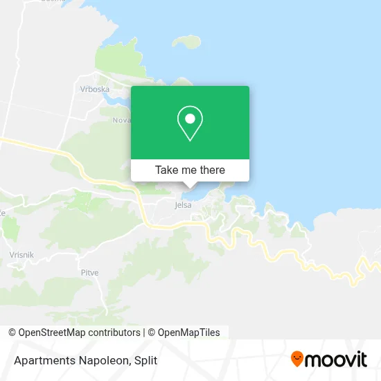 Apartments Napoleon map