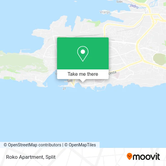 Roko Apartment map