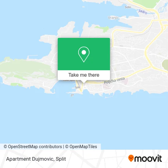 Apartment Dujmovic map