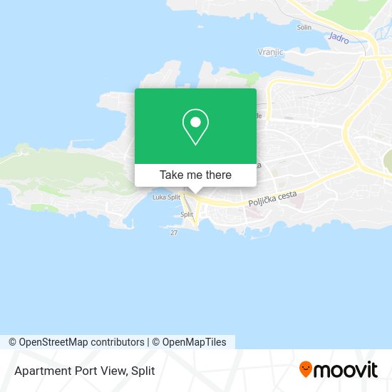 Apartment Port View map