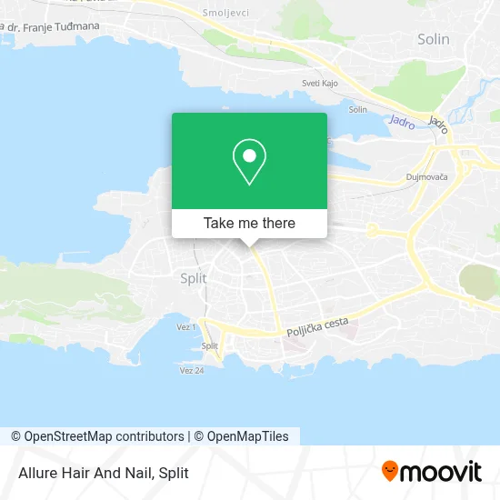 Allure Hair And Nail map