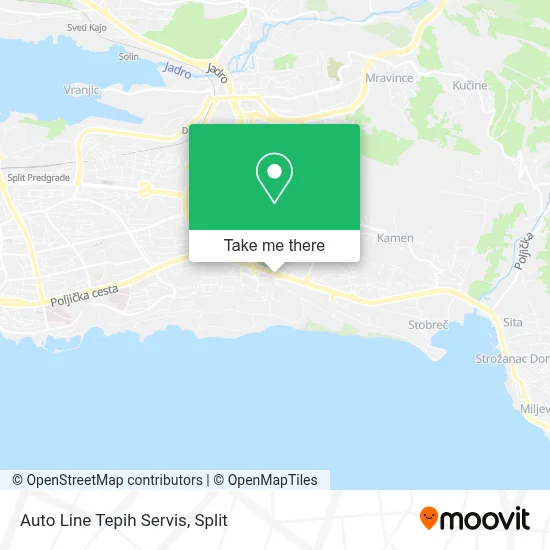 Auto Line Tepih Servis map