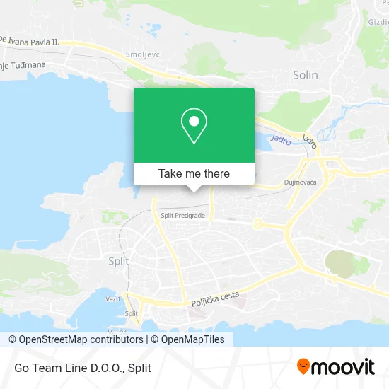 Go Team Line D.O.O. map