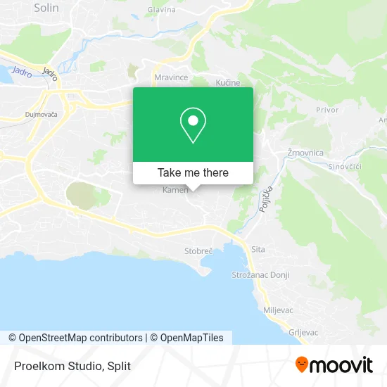 Proelkom Studio map