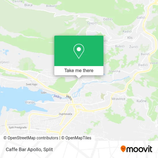 Caffe Bar Apollo map