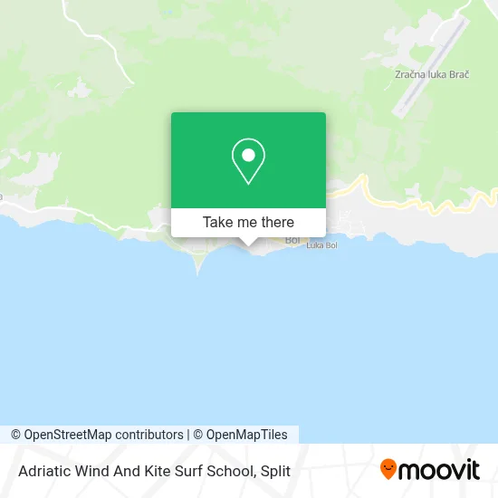 Adriatic Wind And Kite Surf School map