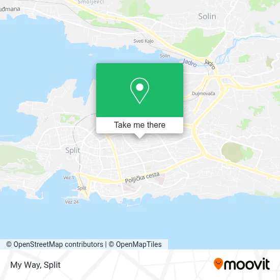 My Way map