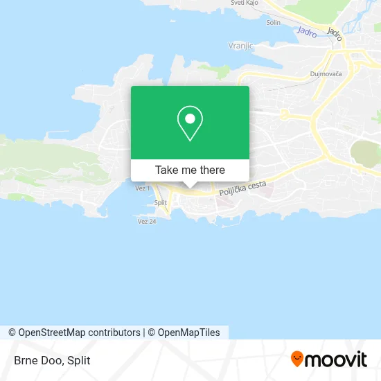 Brne Doo map