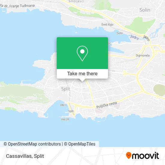 Cassavillas map