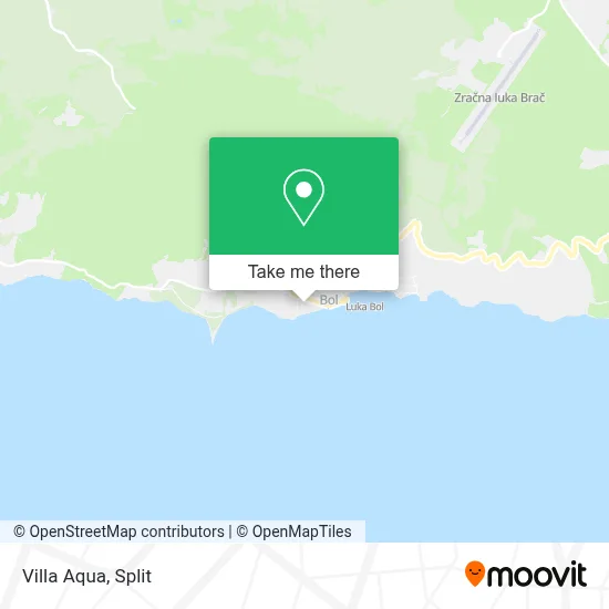 Villa Aqua map