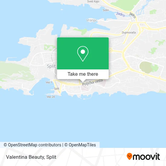 Valentina Beauty map