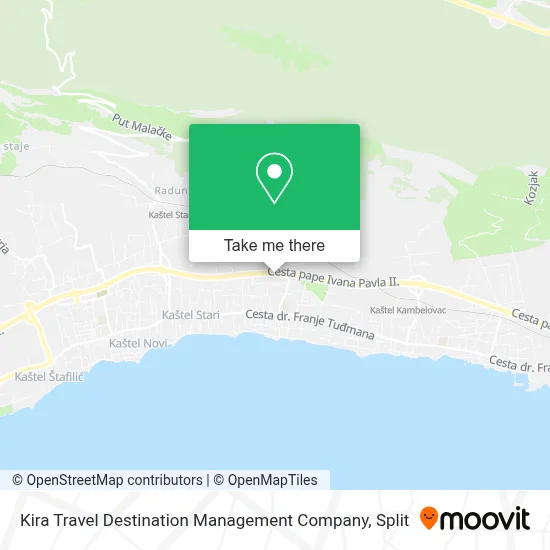 Kira Travel Destination Management Company map