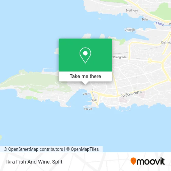 Ikra Fish And Wine map