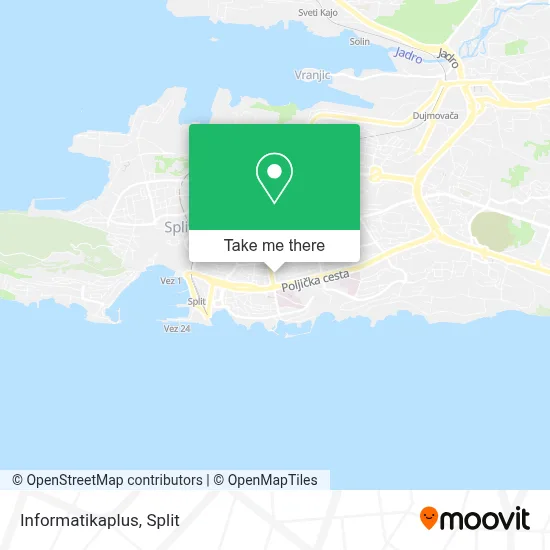 Informatikaplus map