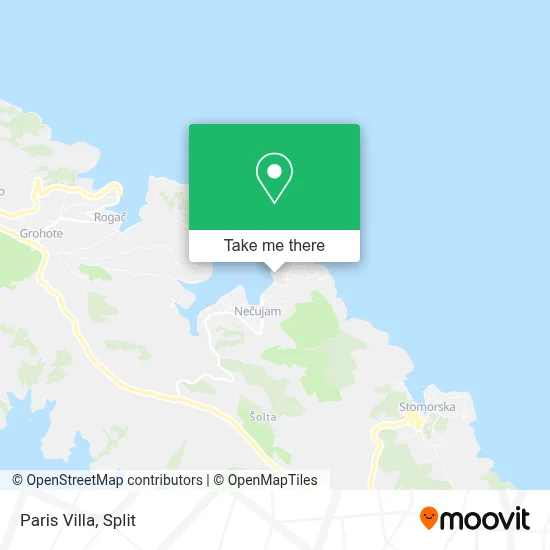 Villa Paris map