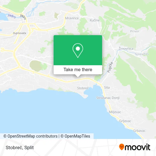 Stobreĉ map
