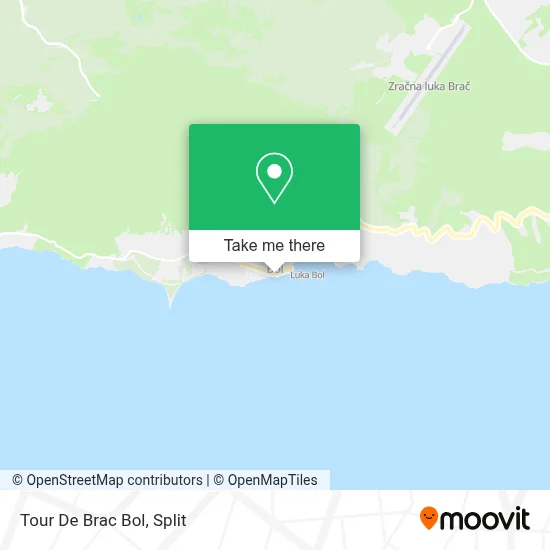 Tour De Brac Bol map
