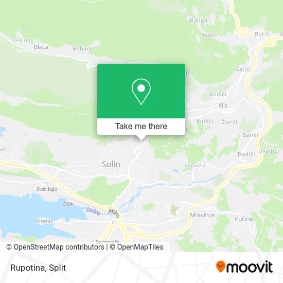 Rupotina map