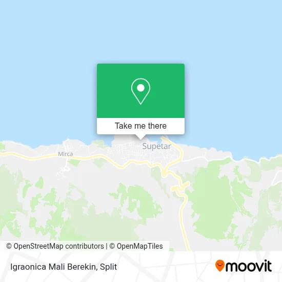 Igraonica Mali Berekin map