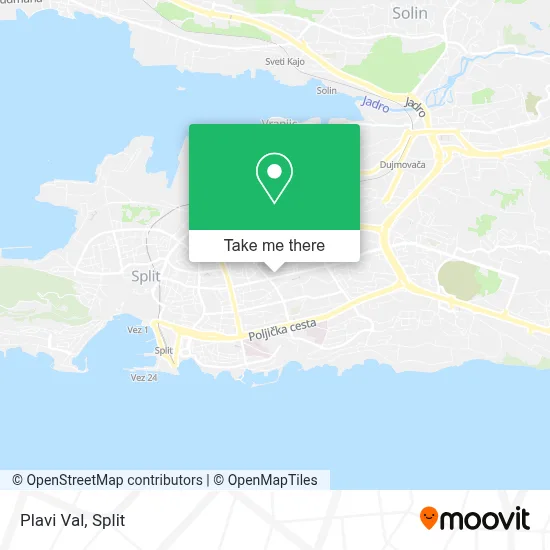Plavi Val map