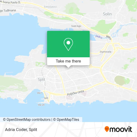 Adria Coder map
