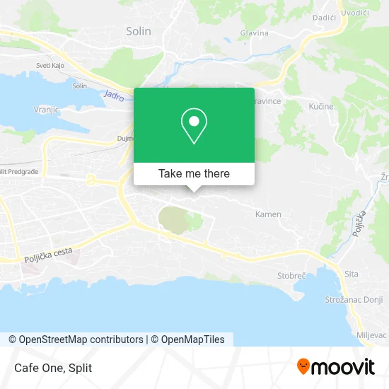 Cafe One map