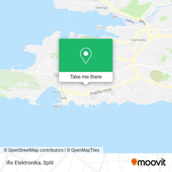Ifix Elektronika map
