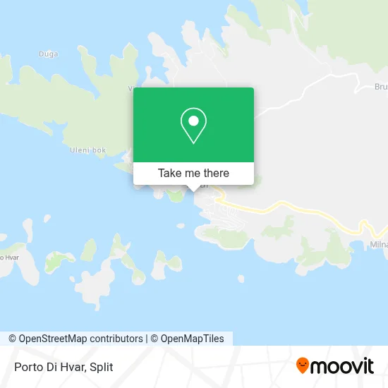 Porto Di Hvar map