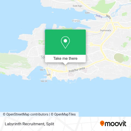 Labyrinth Recruitment map
