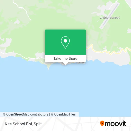 Kite School Bol map