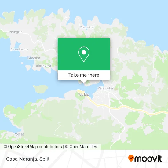 Casa Naranja map