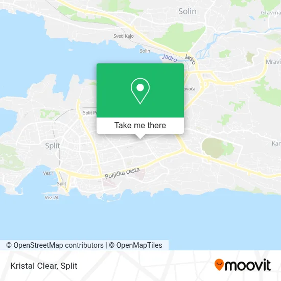 Kristal Clear map