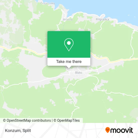 Konzum map