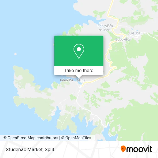 Studenac Market map