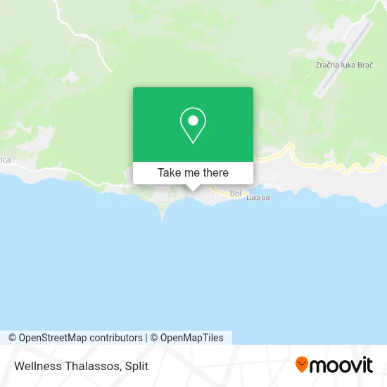 Wellness Thalassos map
