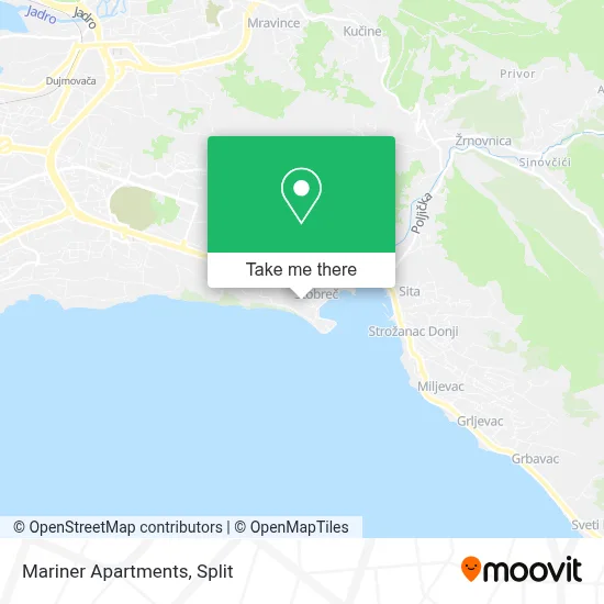 Mariner Apartments map