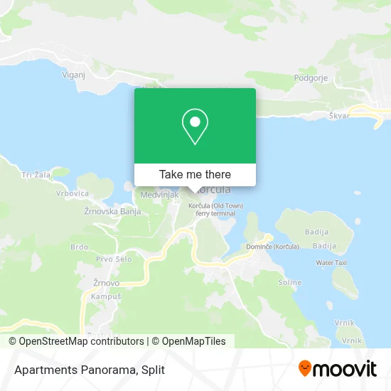 Apartments Panorama map